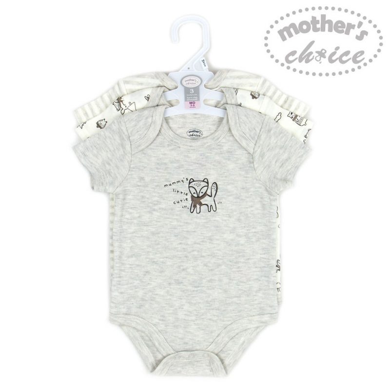 Combo 3 chiếc bodysuit cho bé sơ sinh Mother's Choice - Image 3