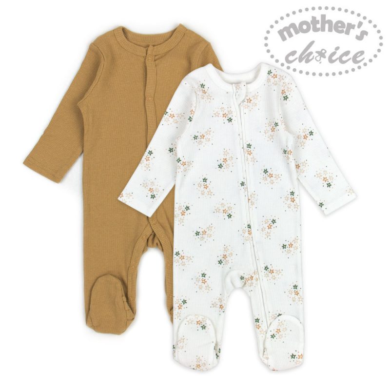 Body liền tất dài tay Mother’s Choice chất vải len tăm mềm mại