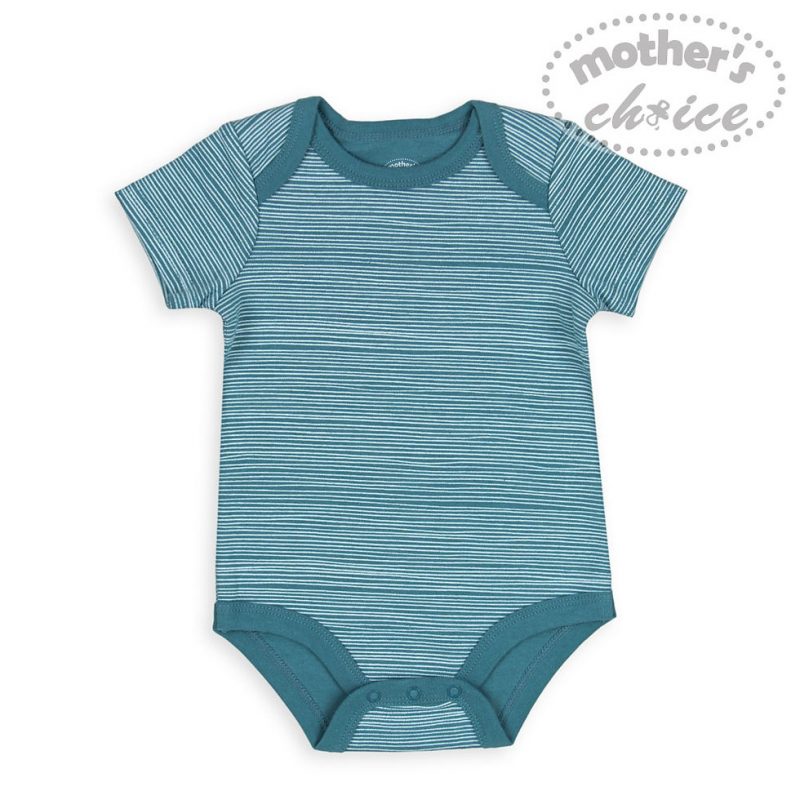 Body cho bé sơ sinh Mother's Choice - combo 3 chiếc kèm móc - Image 4